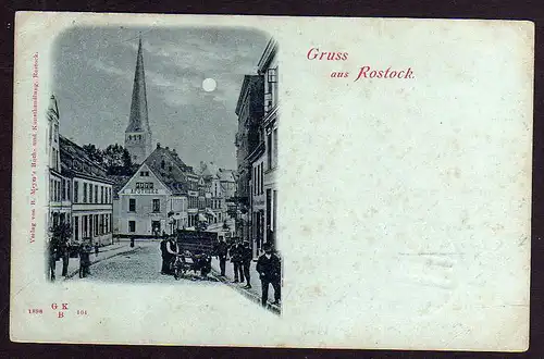 81392 AK Rostock 1898 Hotel Kornbörse Apotheke