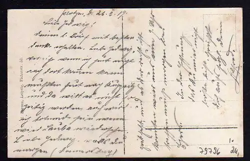 79796 AK Plotzen Hochkirch Gasthaus Thieme + Panorama 1919