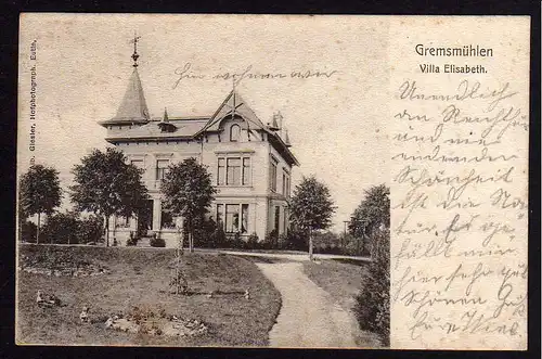 78615 AK Gremsmühlen Villa Elisabeth 1901