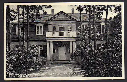 78794 AK Kersdorf bei Briesen Walderholungsheim der Jesuskirche 1935