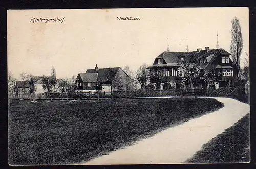 77974 AK Hintergersdorf Waldhäuser 1919