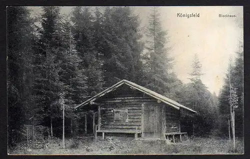 70709 AK Königsfeld 1917 Blockhaus Unterboihingen