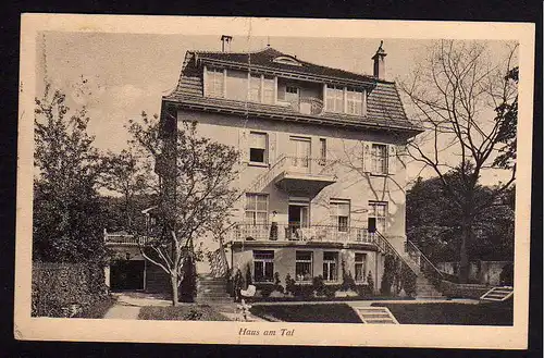 70856 Ansichtskarte Eisenach 1930 Kurstr. 8 Haus am Tal