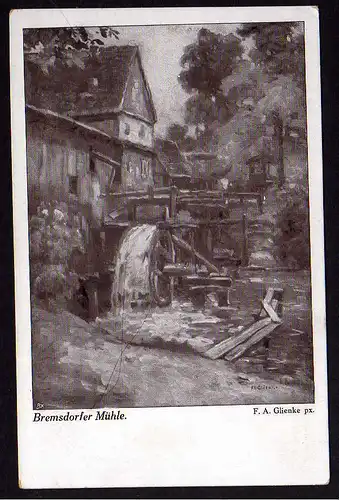 67278 AK Bremsdorfer Mühle Fünfeichen Grunow 1918