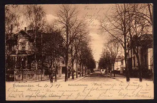 49773 AK Holzminden Bahnhofstrasse 1907