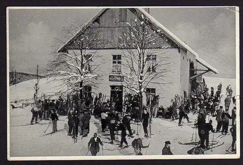 48537 AK Nocken bei Meinerzhagen Ebbegebirge Skigebiet Wirtschaft zum Rotstein