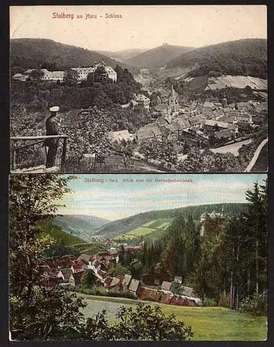 46280 2 AK Stolberg i. Harz Schloss Dornröschenbank