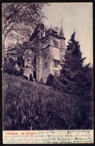 42185 AK Chateau de Gorgier Villa 1905