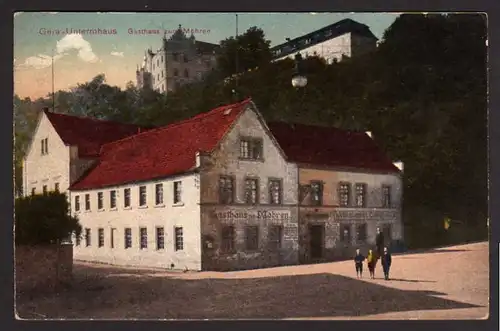 41859 AK Gera Untermhaus Gasthaus zum Mohren 1920 Weink