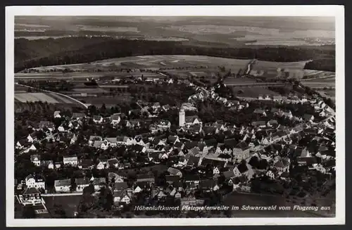 41985 AK Pfalzgrafenweiler v Flugzeug aus 1935 Luftbild