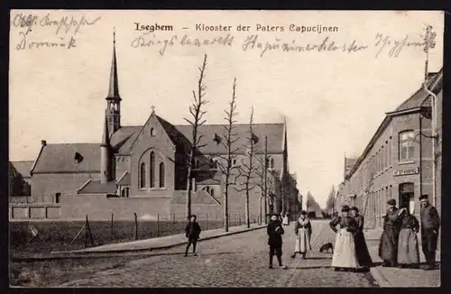 41951 AK Iseghem Klooster der Paters Capucijnen 1916