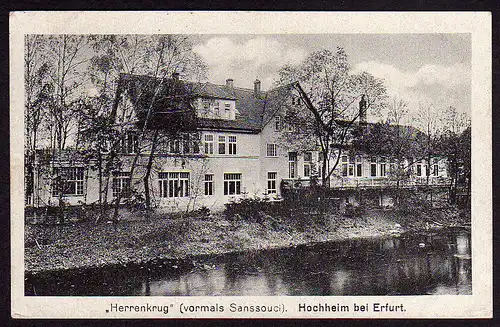 28937 AK Hochheim bei Erfurt Herrenkrug vorm. Sanssouci