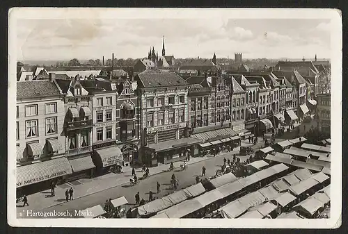 24541 AK Hertogenbosch Markt  's-Hertogenbosch Nordbrabant um 1930