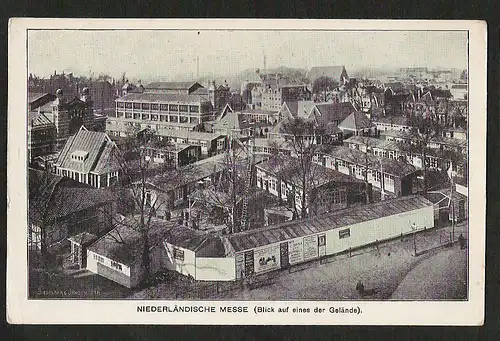 22915 AK Utrecht 1919 3. niederl. Messe , ungelaufen