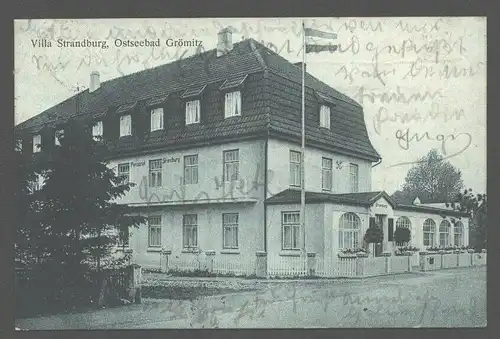 141695 AK Ostseebad Grömitz Villa Strandburg 1928