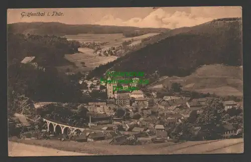 141413 AK Gräfenthal Thür. Panorama um 1920