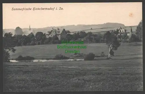 141073 AK Sommerfrische Hinterhermsdorf i. Sa. um 1915