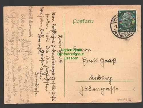 141132 AK Sonneberg Thüringen Künstlerkarte 1934