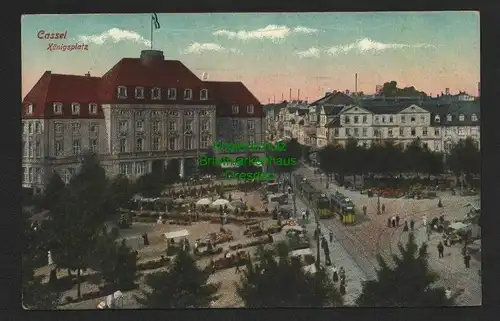 140324 AK Kassel Cassel 1921 Königsplatz