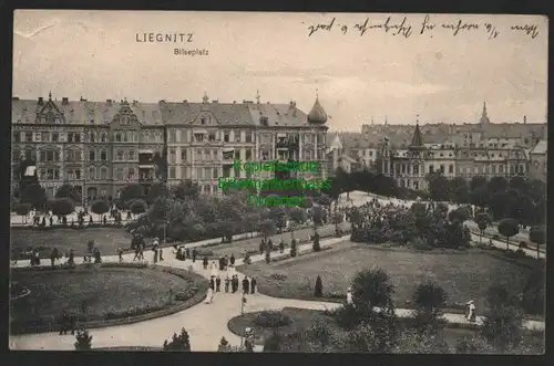 140227 AK Legnica Liegnitz Bilseplatz 1907 Verlag Paul Umlauf
