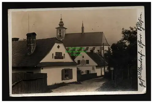 136019 AK Groß Ullersdorf Österr. Schlesien Breslau 1912 Fotokarte Kirche
