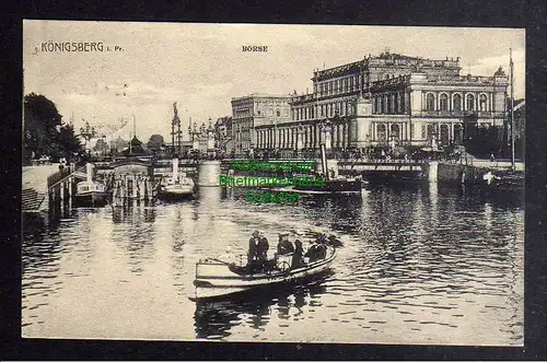 129126 AK Königsberg Ostpreußen Börse 1912