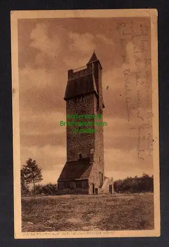 128615 AK Neunkircher Höhe 1922 Kaiserturm