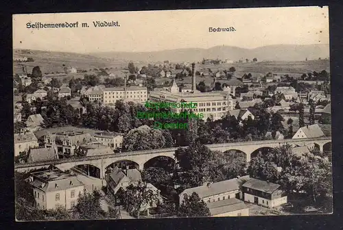 128215 AK Seifhennersdorf 1916 Viadukt Hochwald Fabrik