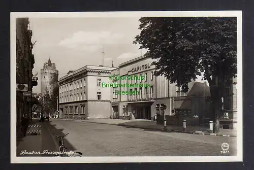 127557 AK Lauban Luban Frauenstraße Fotokarte um 1935