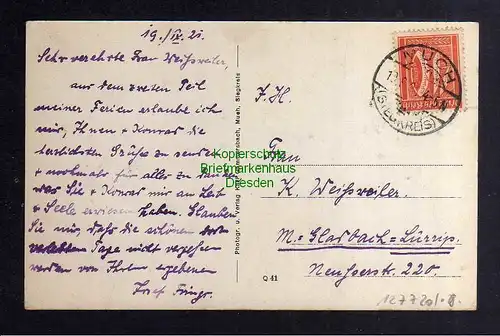 127720 AK Much Siegkreis 1921 Neue Schule St. Josephshaus