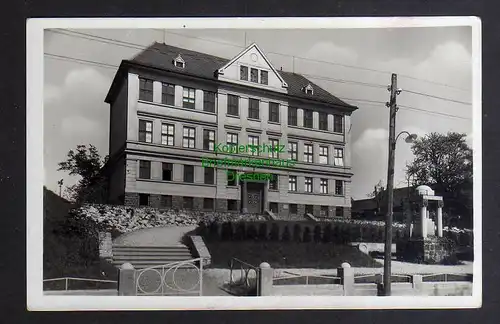 126166 AK Suchdol nad Odrou Zauchtel an der Oder 1940 Fotokarte Bürgerschule