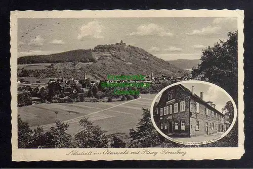 124725 AK Neustadt im Odenwald 1929 Gasthaus zum Ochsen Breuberg