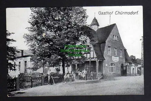 123897 AK Gasthof Thürmsdorf Königstein um 1930