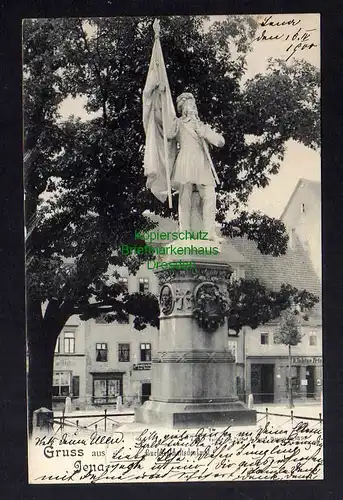 122884 AK Jena 1900 Burschenschaftsdenkmal