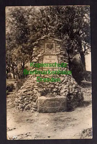 121066 AK Denkmal Fotokarte Zur Erinnerung an die Belagerung von Verdun 1914 - 1