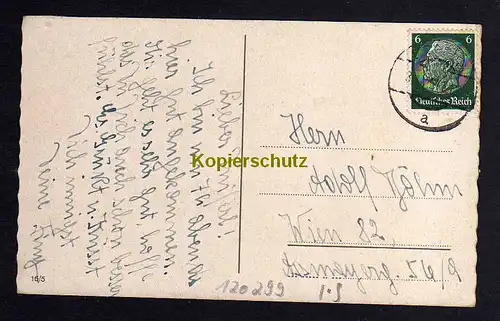 120299 AK Lundenburg Niederdonau Breclav 1941 Hauptpostamt Vollbild