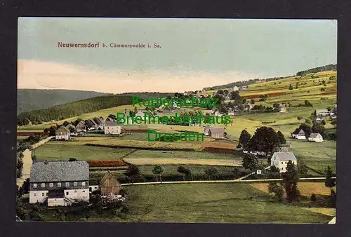 120561 AK Neuwernsdorf bei Cämmerswalde Feldpost Neuhausen 1916