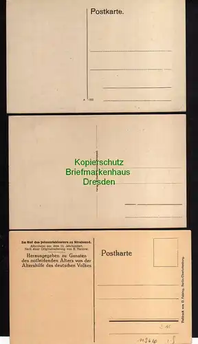 119610 3 AK Stralsund Alter Markt Steinwich Denkmal Kniepertor Innenhof Johannis