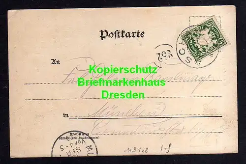 119128 AK Kampenwand 1900 Hotel zur Burg Hohen Aschen