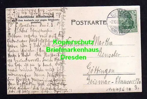 114736 AK Kyffhäuser Sachsenburg Gorsleben Unstrut 1909