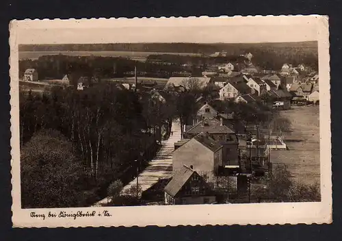 112178 AK Stenz bei Königsbrück Fotokarte 1943