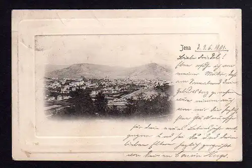 111169 AK Jena 1901 Panorama