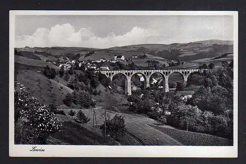 110791 AK Lewin Viadukt Brücke um 1930