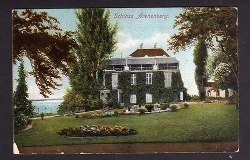 106890 AK Schloss Arenenberg um 1910 Musterkarte Autochrom Salenstein Thurgau