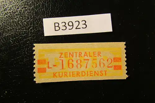 B3923 DDR ZKD B 19 I L ** ND postfrisch