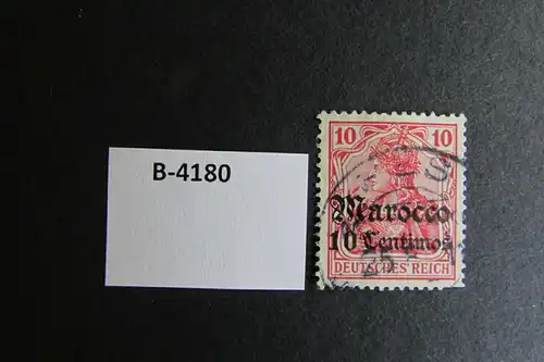 B4180 DP in Marokko 48 gestempelt Fes 1911