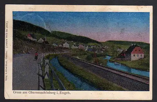 86157 AK Oberneuschönberg i. Erzgeb. Olbernhau 12.12.1912