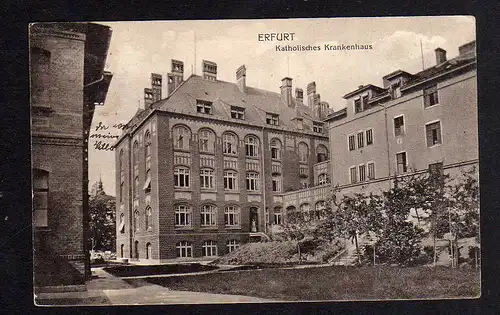 86324 AK Erfurt Katholisches Krankenhaus 1917