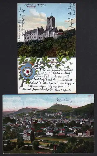 83183 2 AK Wartburg Evangelischer Bund Eisenach 1909