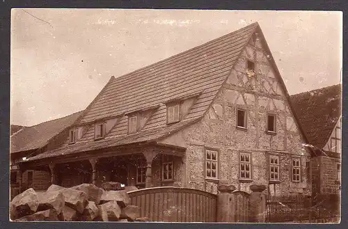 81720 AK Bad Dürkheim Fotokarte Bauernhaus 1912